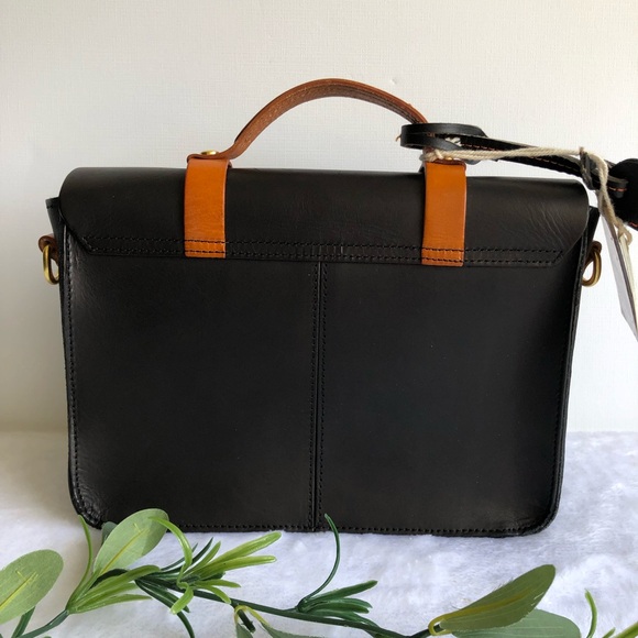 Old Trend Genuine Leather Speedwell Satchel, NWT - Picture 3 of 12